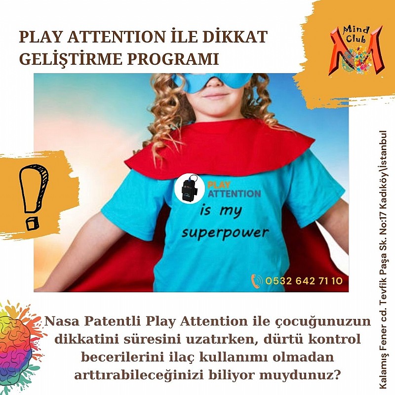 Play Attention-Dikkat,Konstrasyon ve odaklanma programı 